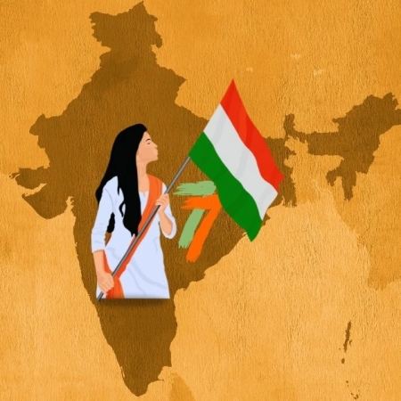 india feminist movements 77th independence day